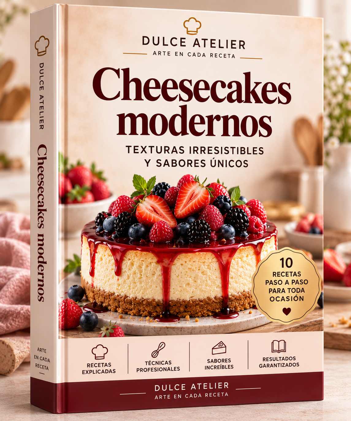 Cheesecakes modernos